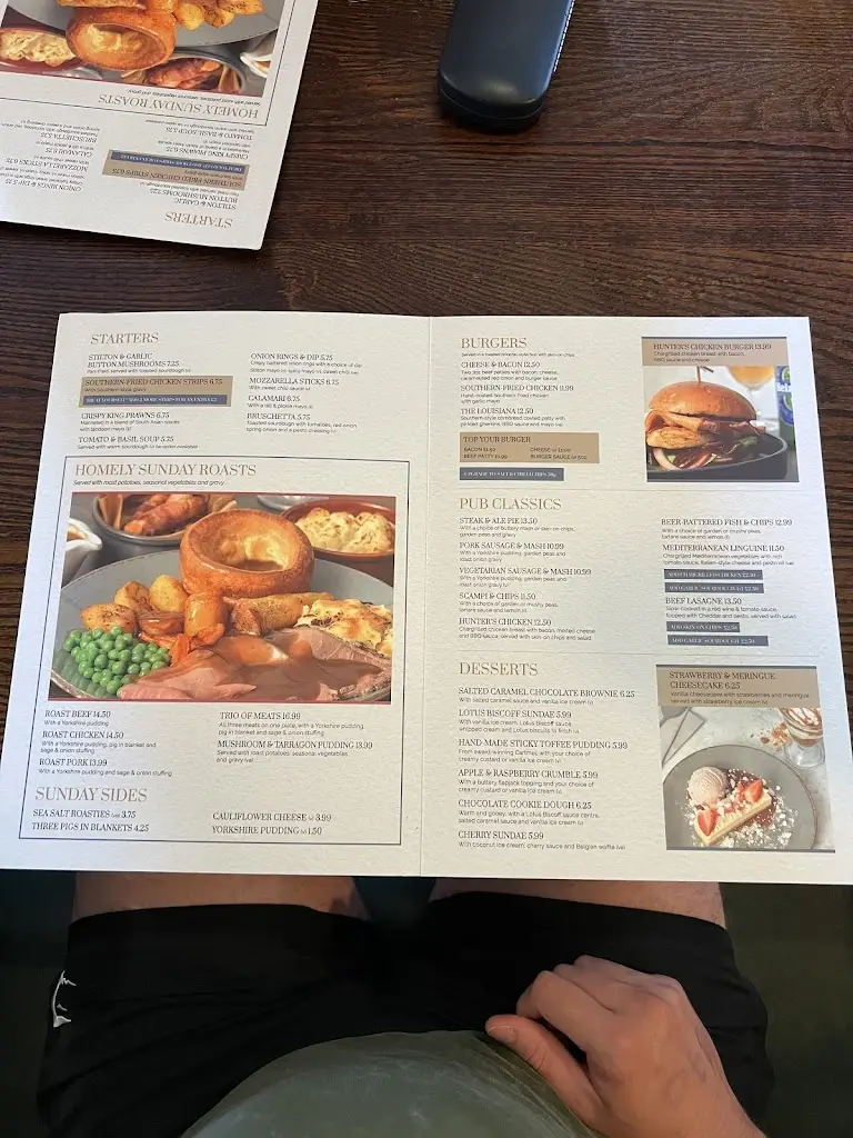 Menu_Waggon & Horses_Eaton Socon_immagine_3