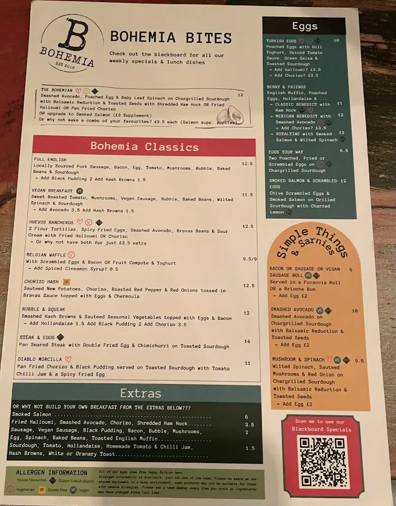 Menu_Bohemia St. Neots | Restaurant & Bar_Eaton Socon_image_2