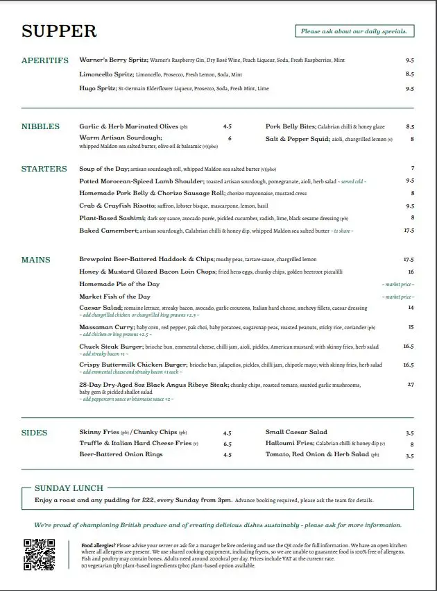Menu_Eaton Oak, St Neots_Eaton Socon_image_4