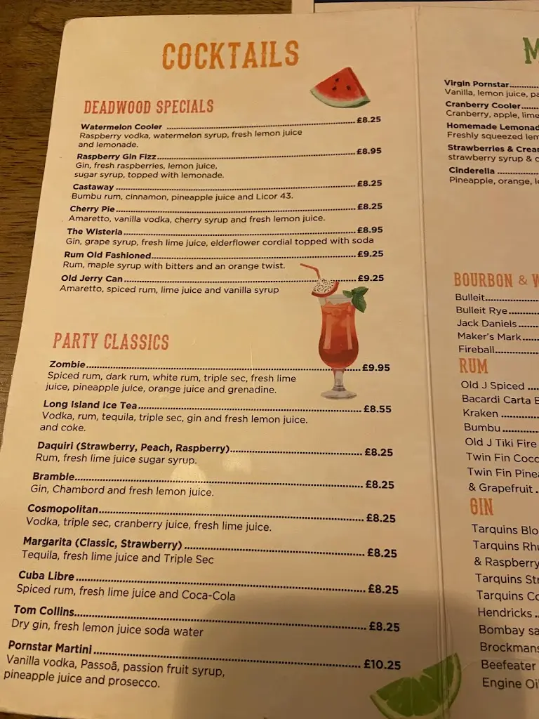 Menü_Deadwood Smokehouse Nantwich_Audlem_Bild_2