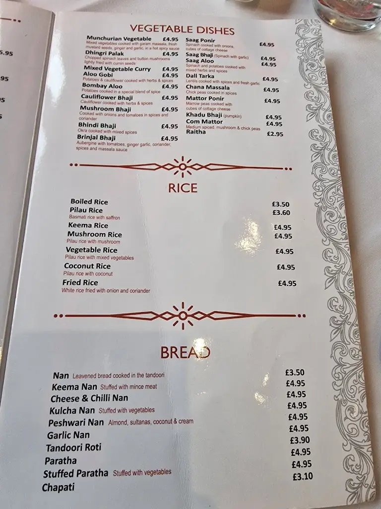 Menu_Nawab Lounge_Eaton Socon_image_4