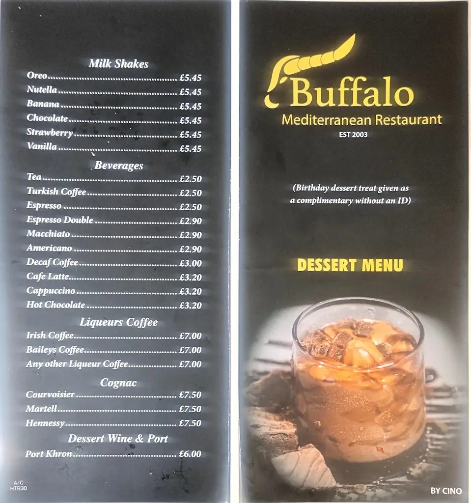 Menu_Buffalo Mediterranean Restaurant_Eaton Socon_image_4