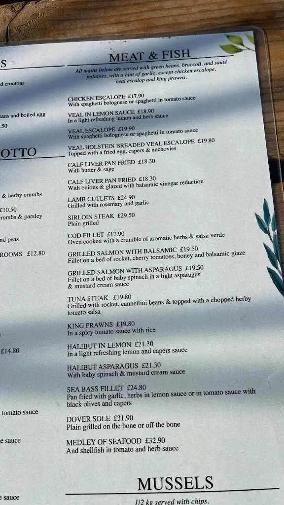 Menu_Bridge House_Eaton Socon_image_3