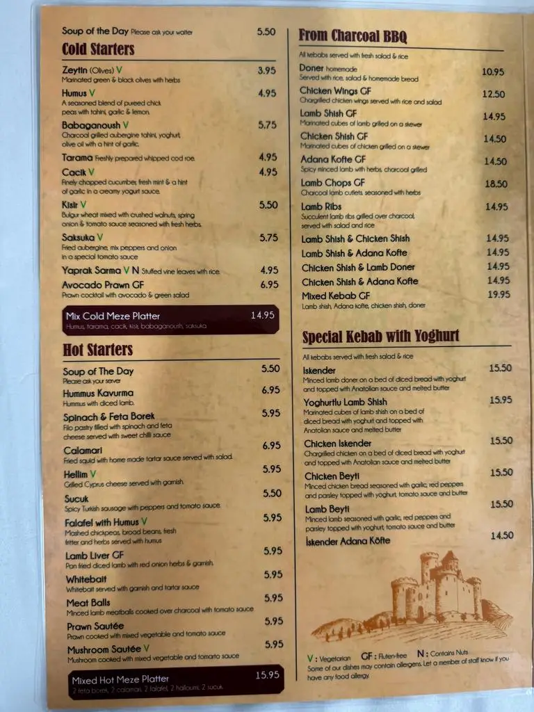 New Bodrum Turkish Restaurant | St Neots restaurant in Eaton Socon