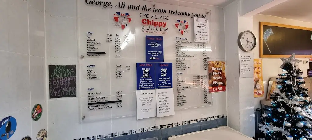 Menu_The Village Chippy Audlem_Audlem_immagine_3