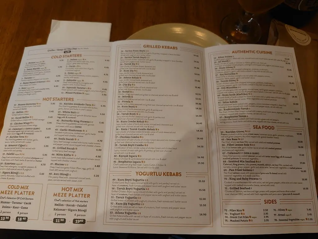 Menu_Bosphorus Meze & Mangal_Eaton Socon_image_1