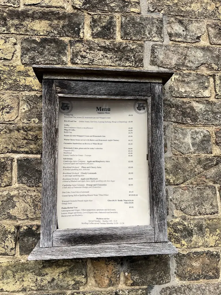 Menu_The Old Fire Engine House_Ely_image_2
