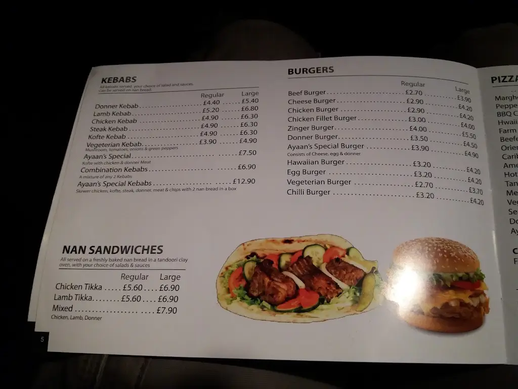 Menu_Ayaans Indian Takeaway_Audlem_image_3