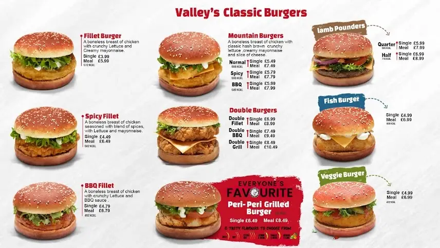 Menu_Chicken Valley Epsom_Epsom_immagine_1