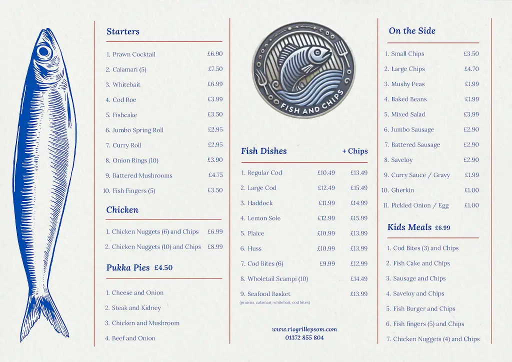 Menu_Rio Grill Epsom_Epsom_image_1
