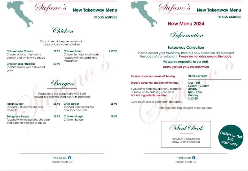 Menu_Stefano's_Addingham_imagen_2