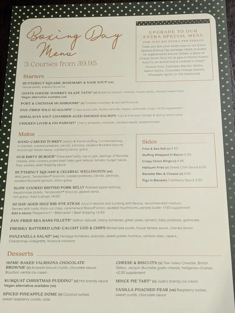 Menu_George & Dragon Epping_Epping_image_1