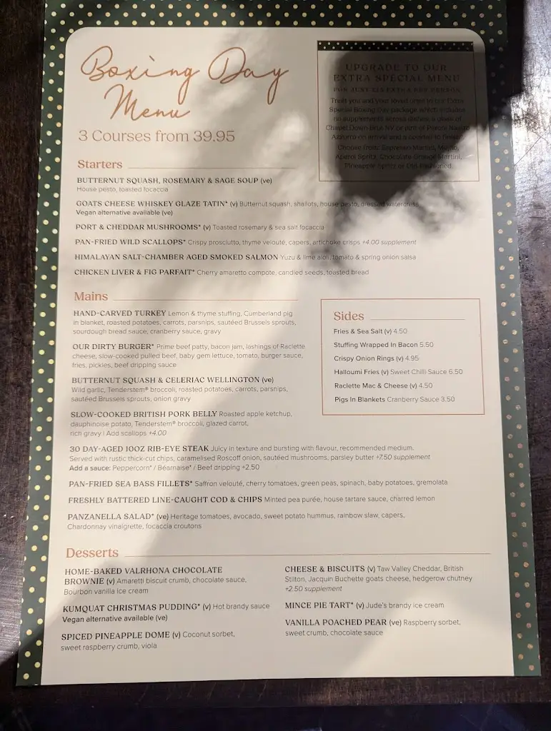 Menu_George & Dragon Epping_Epping_image_2