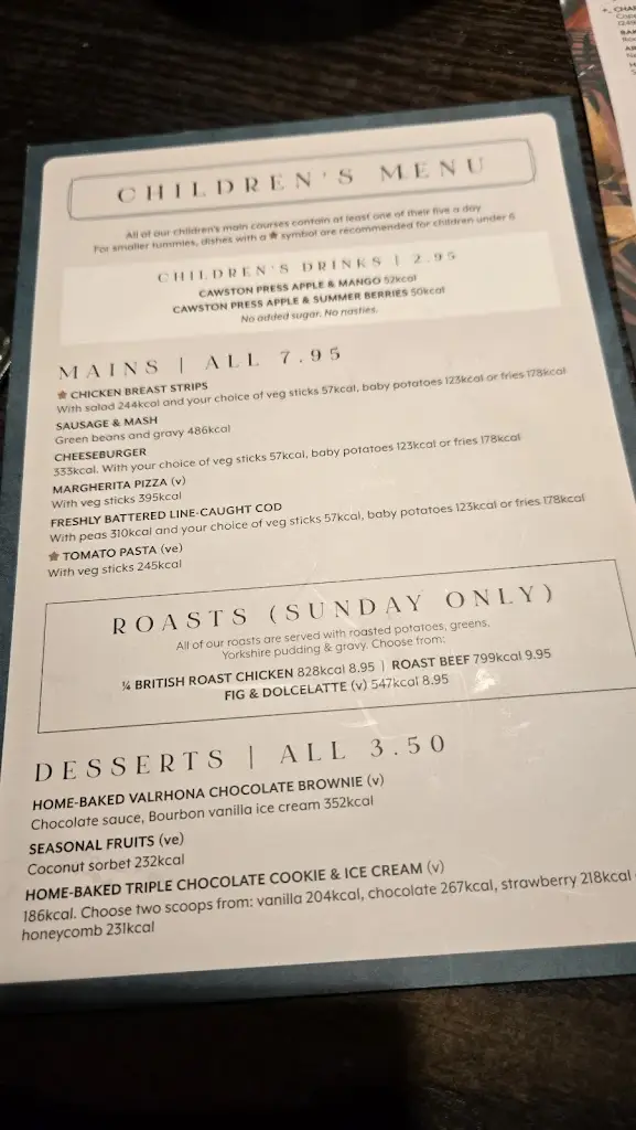 Menu_George & Dragon Epping_Epping_image_4