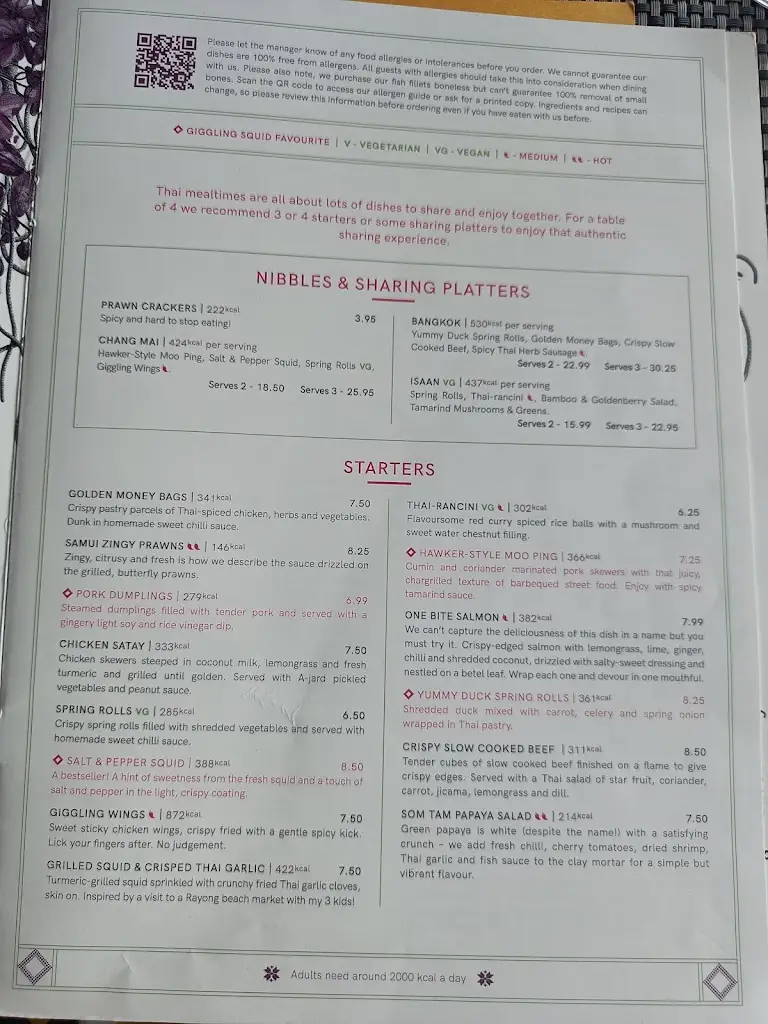 Menu_Giggling Squid - Esher_Esher_immagine_1