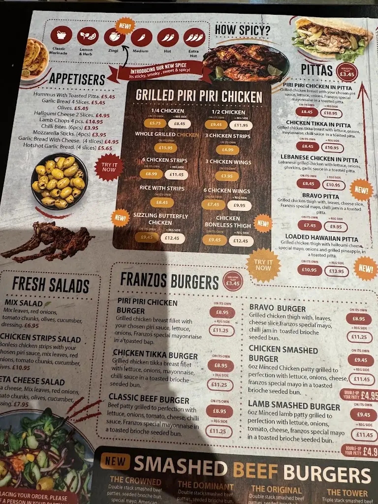 Menu_Franzos Enfield_Enfield Town_image_3
