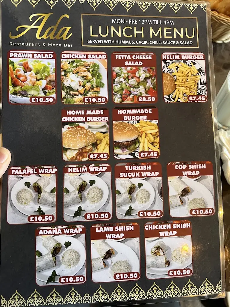 Menu_Ada Restaurant_Enfield Town_image_2