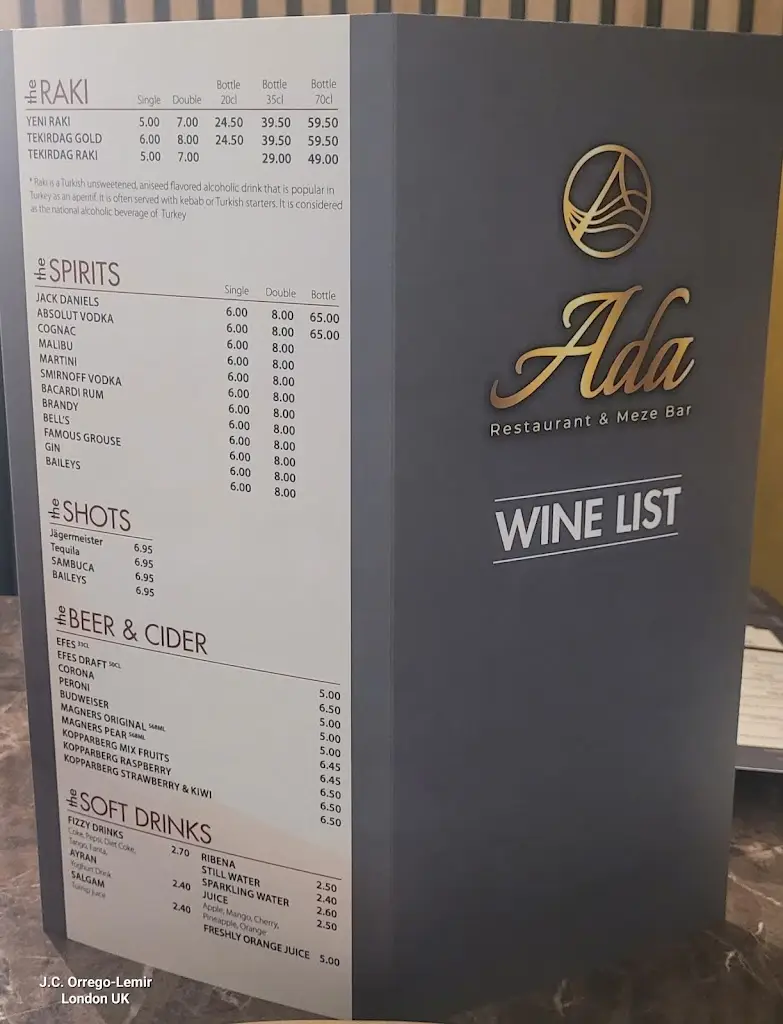 Menu_Ada Restaurant_Enfield Town_image_3