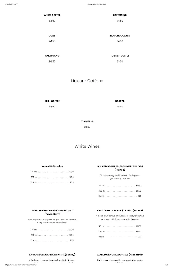 Menu_Aksular Restaurant_Enfield Town_image_2