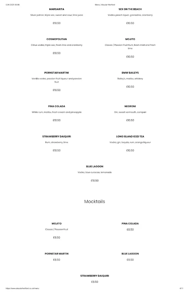 Menu_Aksular Restaurant_Enfield Town_image_4