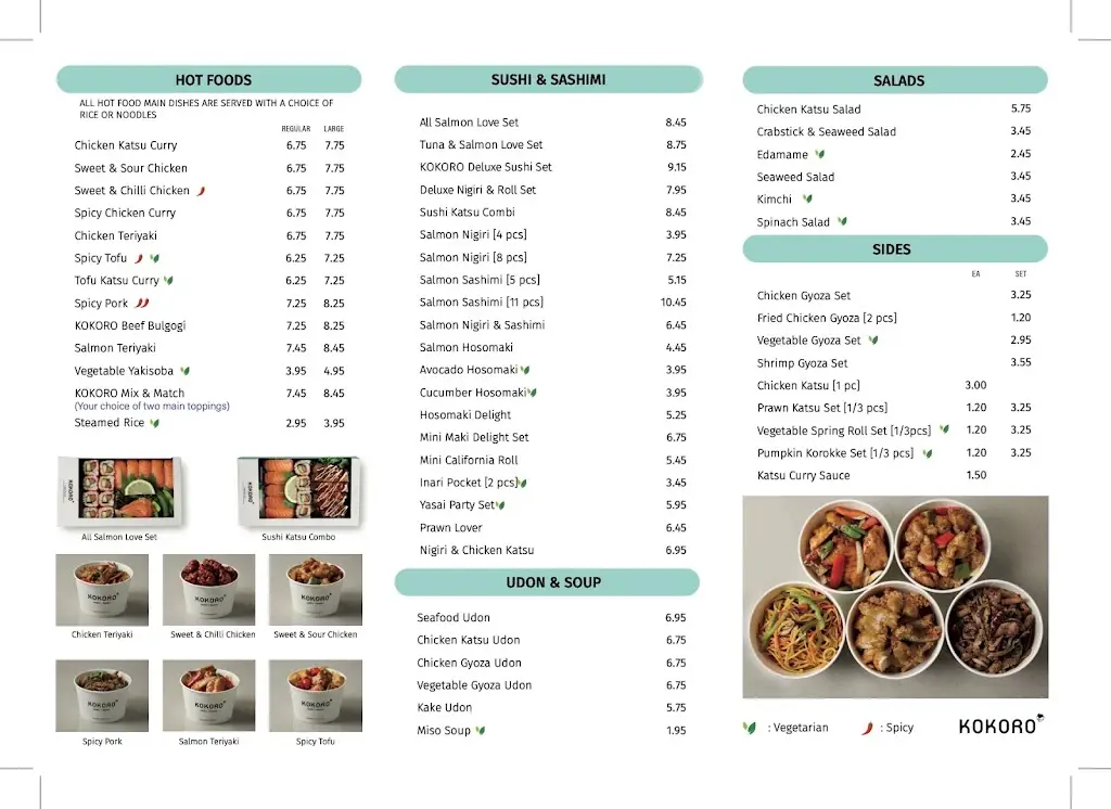Menu_KOKORO Enfield_Enfield Town_image_1