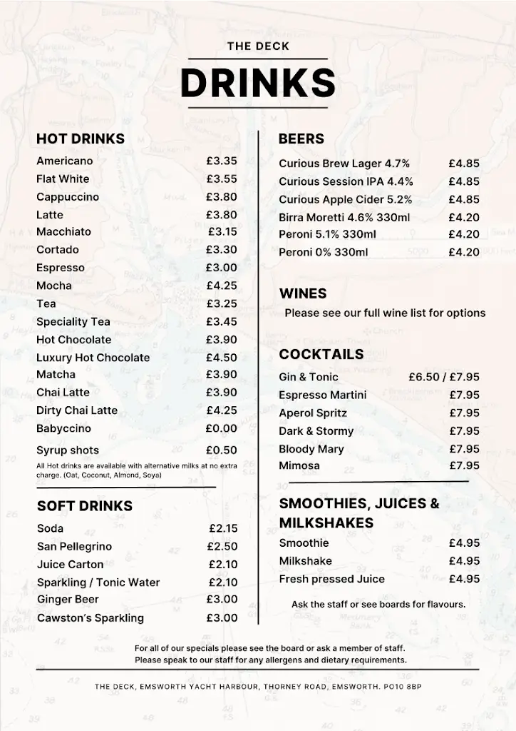 Menu_The Deck Emsworth_Emsworth_image_2