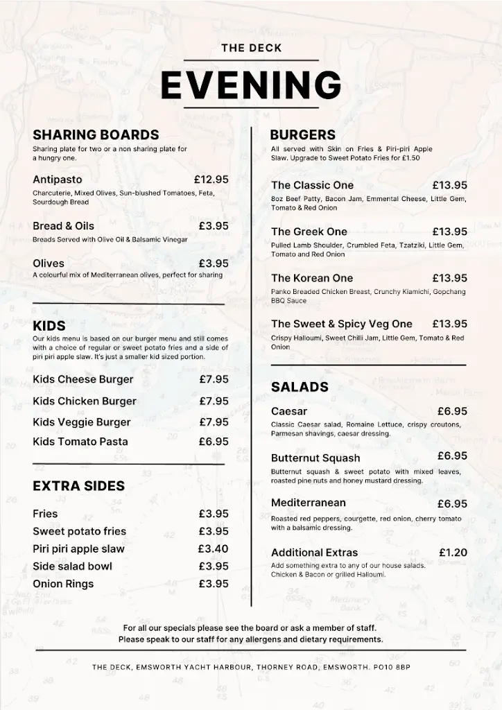 Menu_The Deck Emsworth_Emsworth_image_4