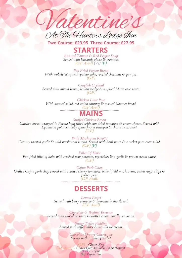 Menü_The Hunters Lodge Inn_Axminster_Bild_3