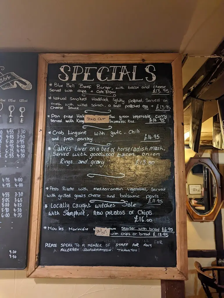 Menu_The Blue Bell Inn_Emsworth_image_1