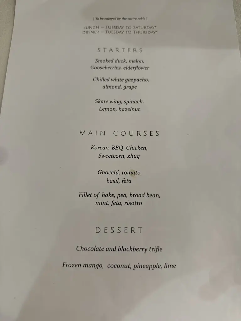 Menu_36 On The Quay Restaurant with Rooms_Emsworth_image_1