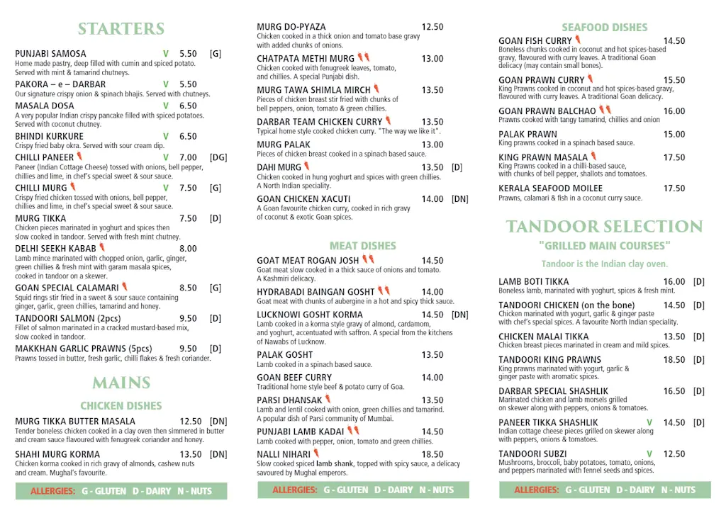 Menu_Darbar Restaurant_Emsworth_image_2