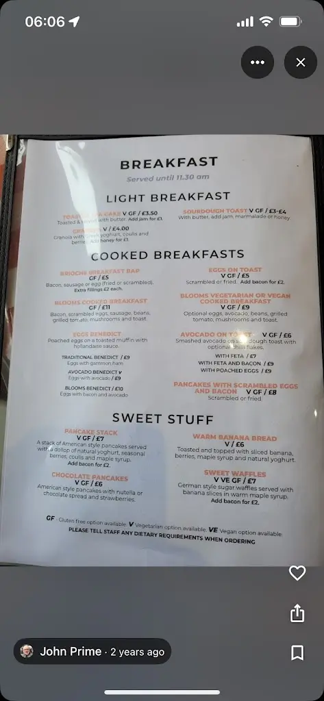 Menu_BLOOMS Restaurant & Tearoom_Emsworth_image_4