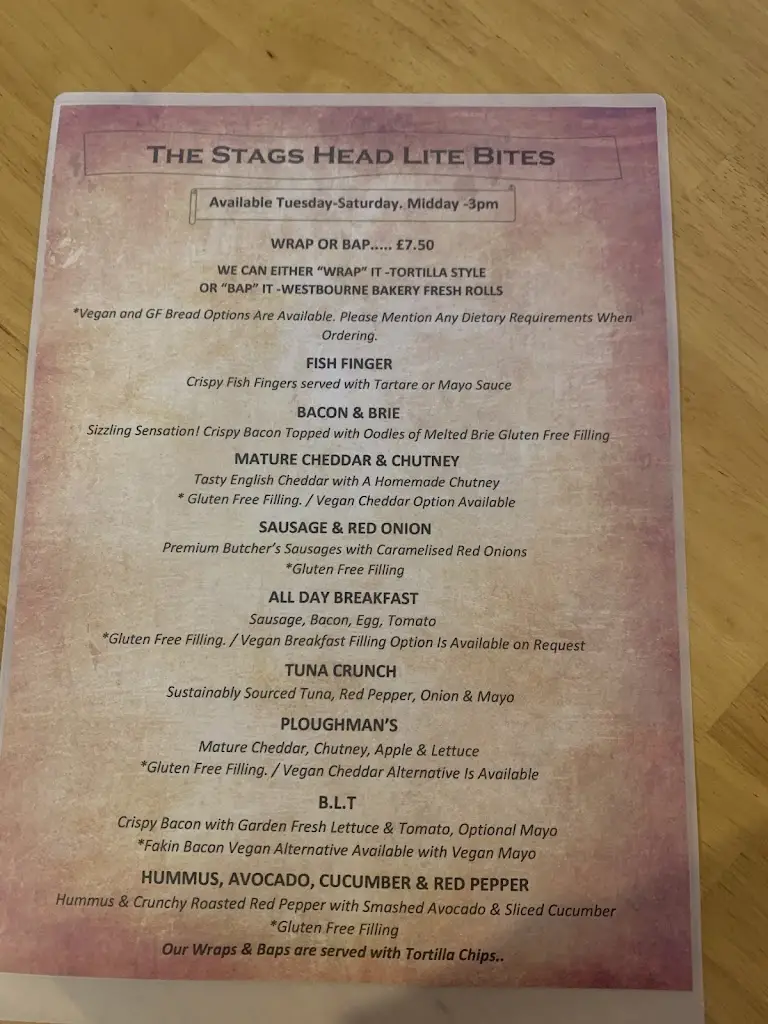 Menu_The Stags Head_Emsworth_image_4