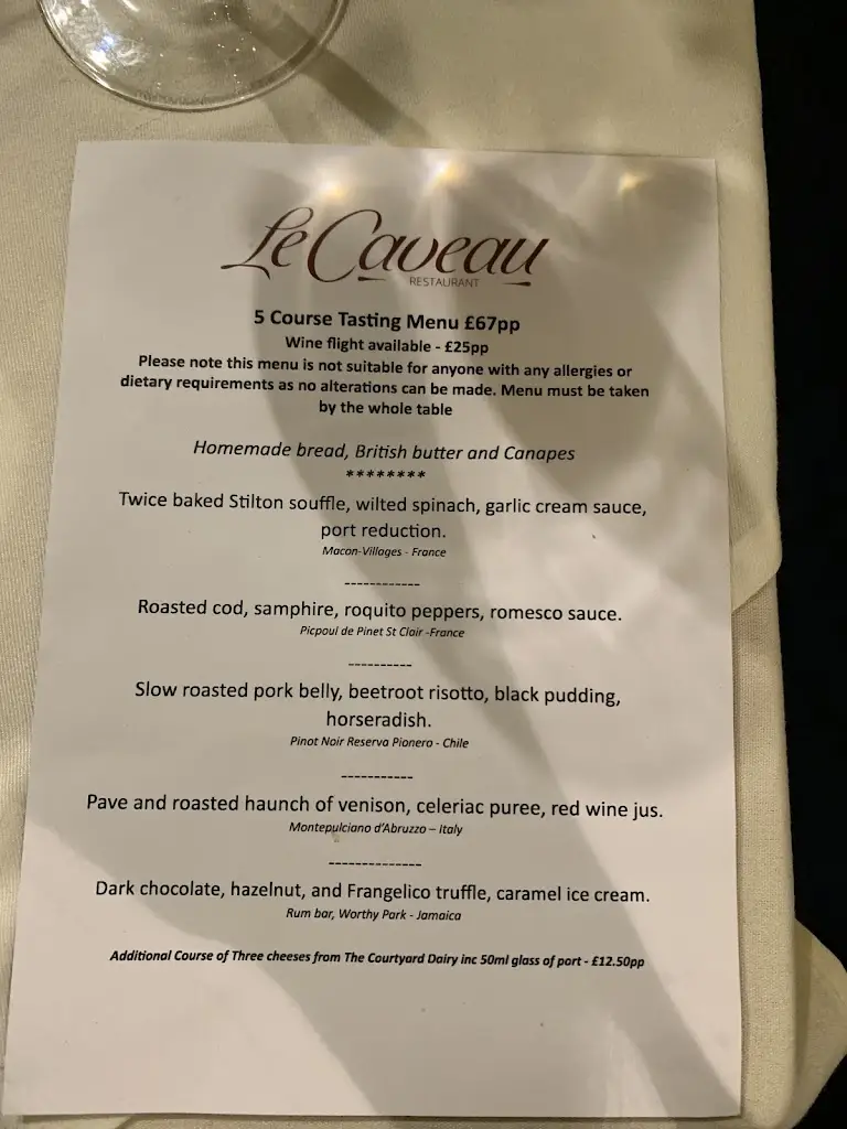 Menu_Le Caveau Restaurant_Embsay_image_2