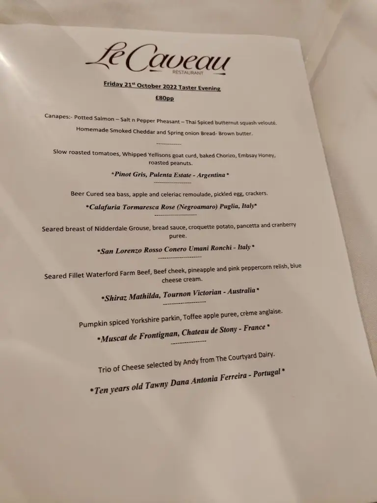 Menu_Le Caveau Restaurant_Embsay_image_3