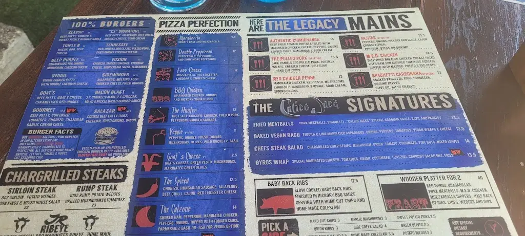 Menu_Calico Jack Restaurant & Bar_Embsay_image_1