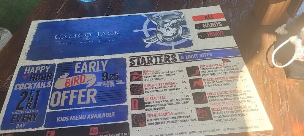 Menu_Calico Jack Restaurant & Bar_Embsay_image_2