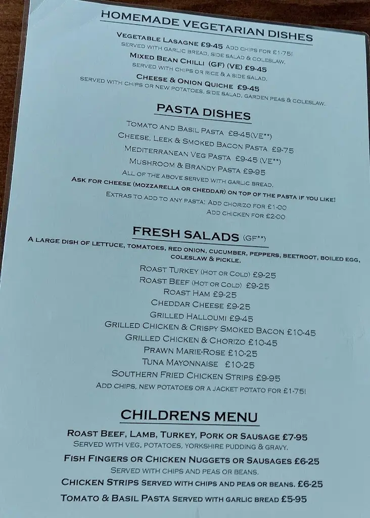 Menu_Dales Cottage Cafe & Grill_Embsay_immagine_3