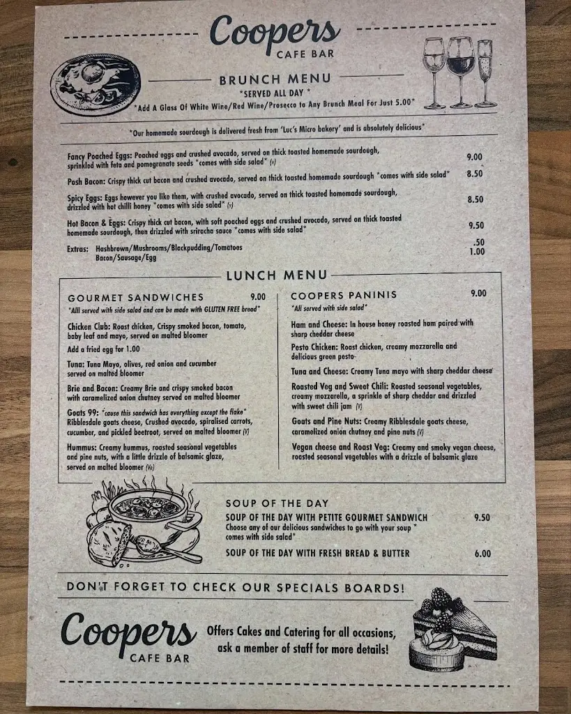 Menu_Coopers Café Bar_Embsay_image_3
