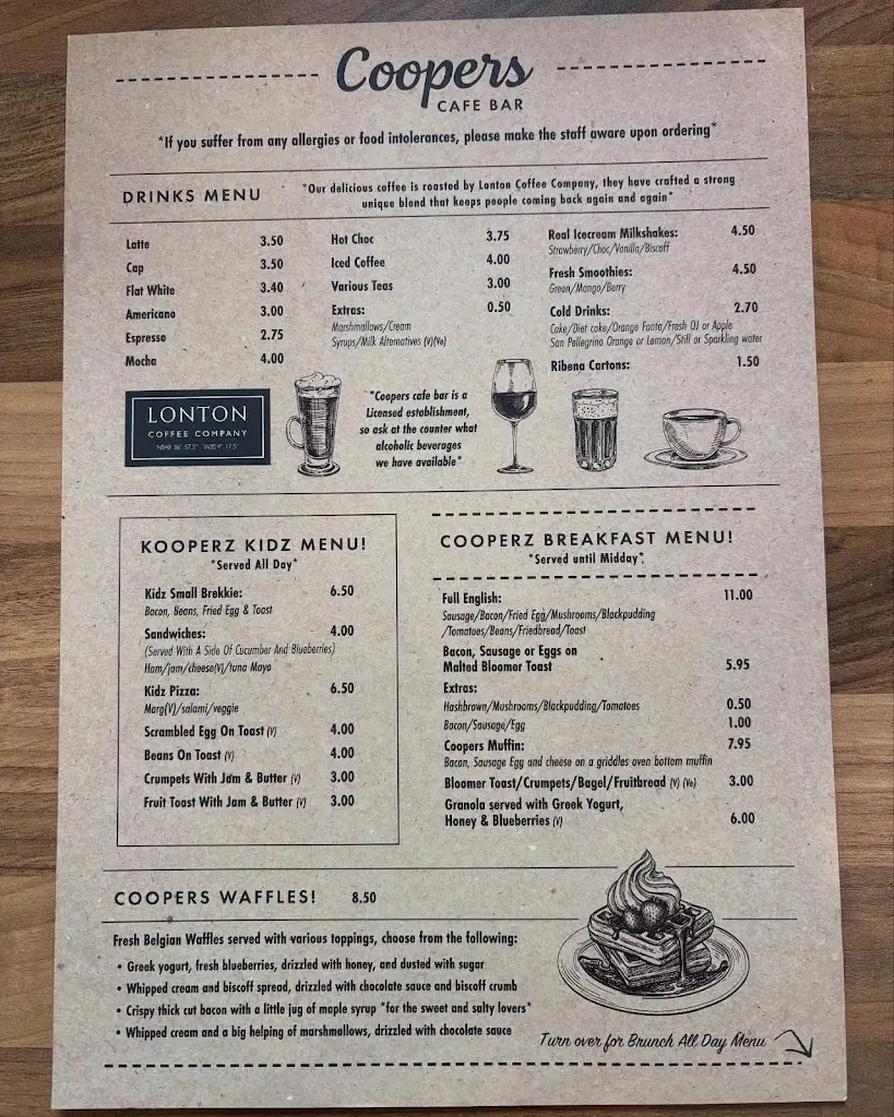 Menu_Coopers Café Bar_Embsay_image_4