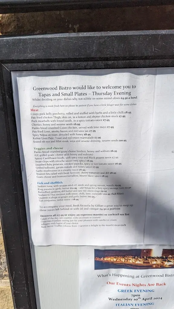 Menu_Greenwood Café Bistro_Embsay_imagen_1