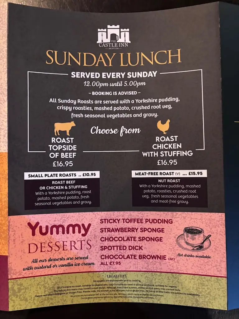 Menu_The Castle Inn_Embsay_image_1