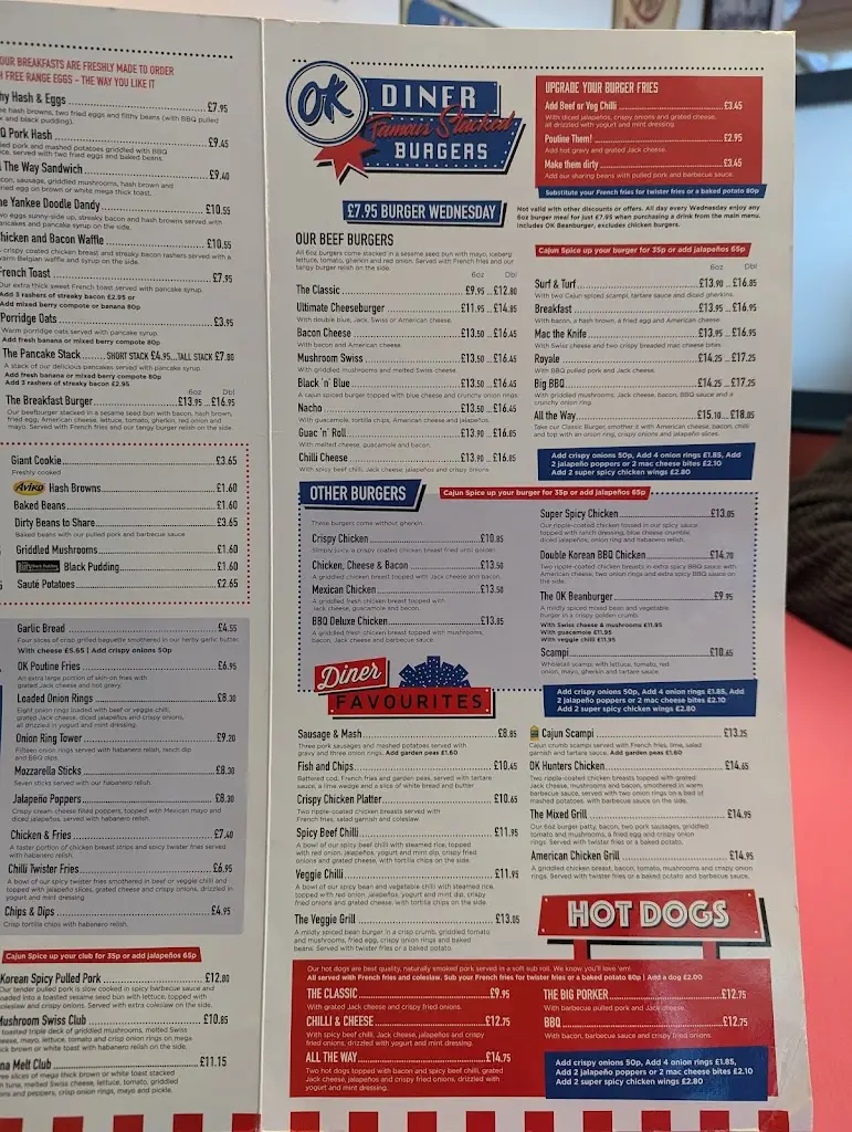 Menu_OK Diner Tickencote_Essendine_image_2