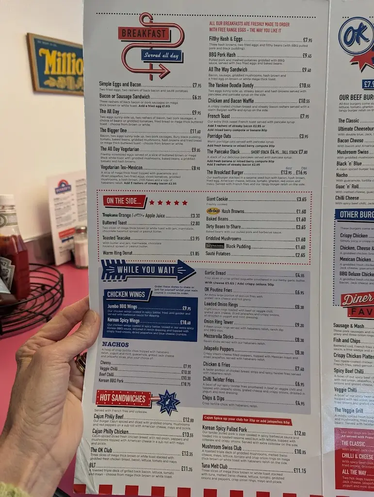 Menu_OK Diner Tickencote_Essendine_image_4