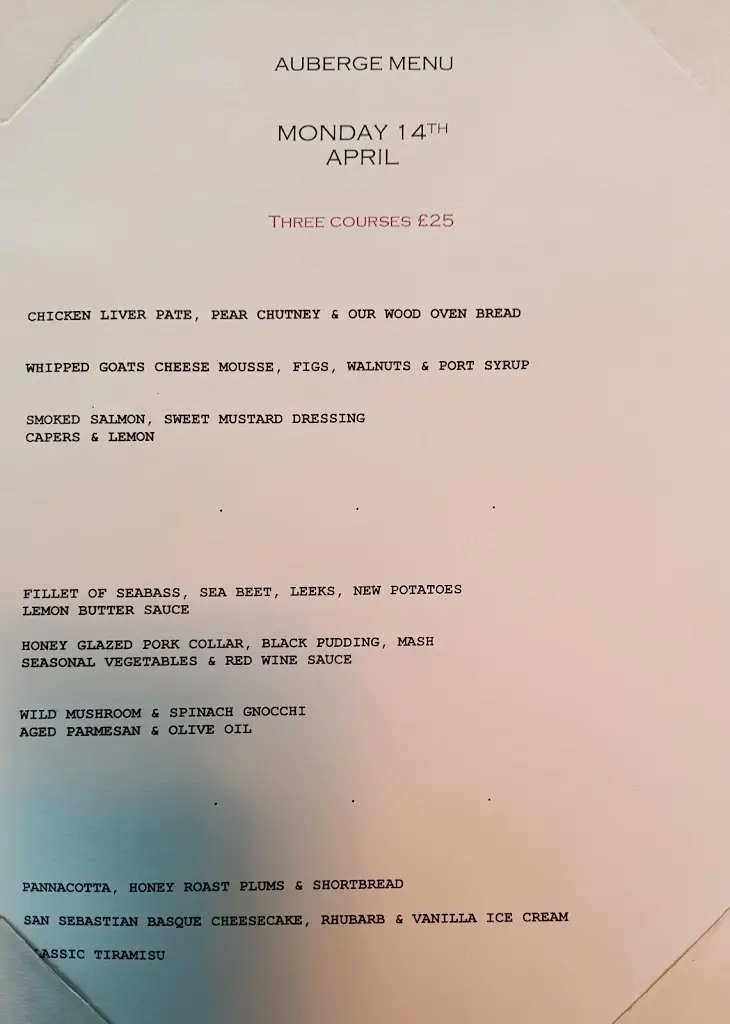 Menü_Six Bells_Essendine_Bild_1