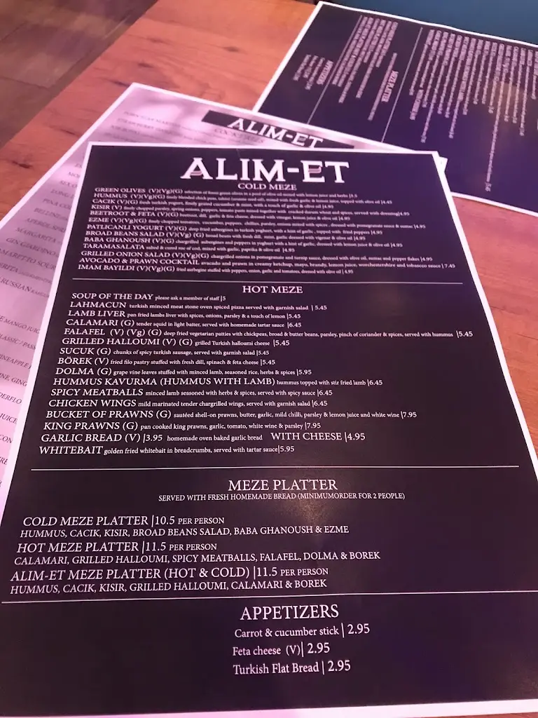 Menu_Alim-Et Larkfield_Aylesford_immagine_3