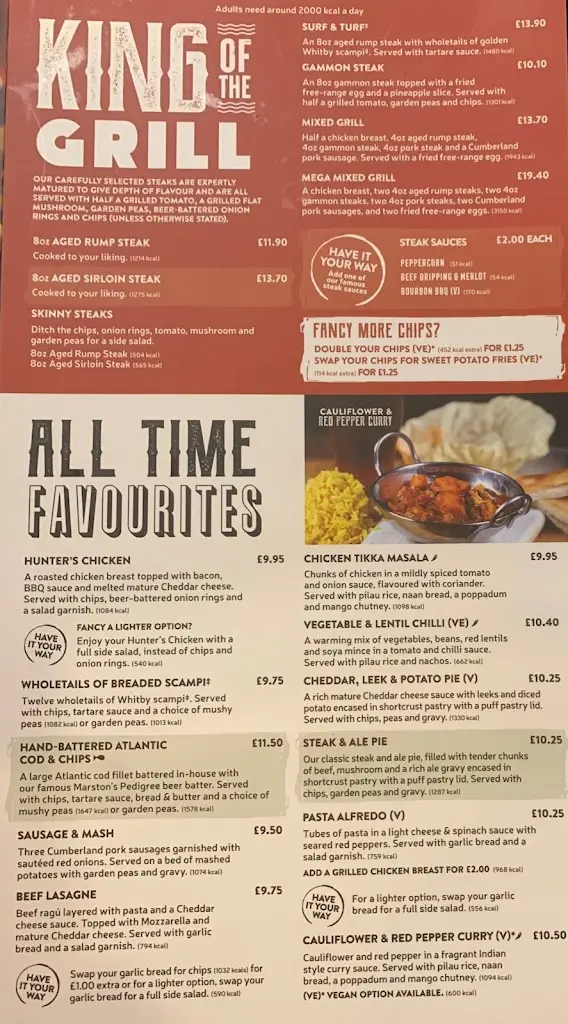 Menu_Norton Grange_Evesham_image_4