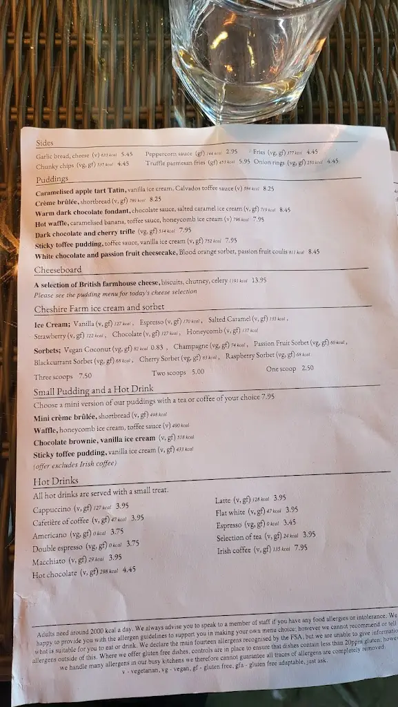 Menu_The Tally Ho_Eversley_image_4