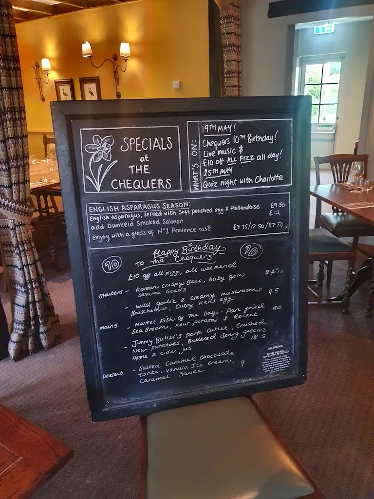 Menü_The Chequers_Eversley_Bild_2