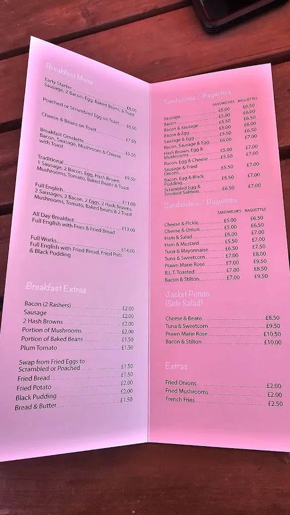 Menu_Lillie's Cafe and Restaurant_Emneth_immagine_1